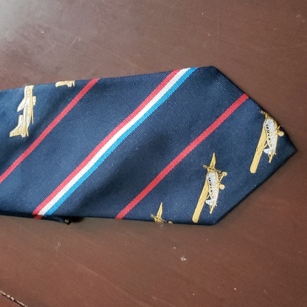 Delta Airlines 50th Anniversary Commemorative Tie